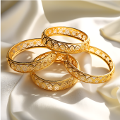 Gold Bangles